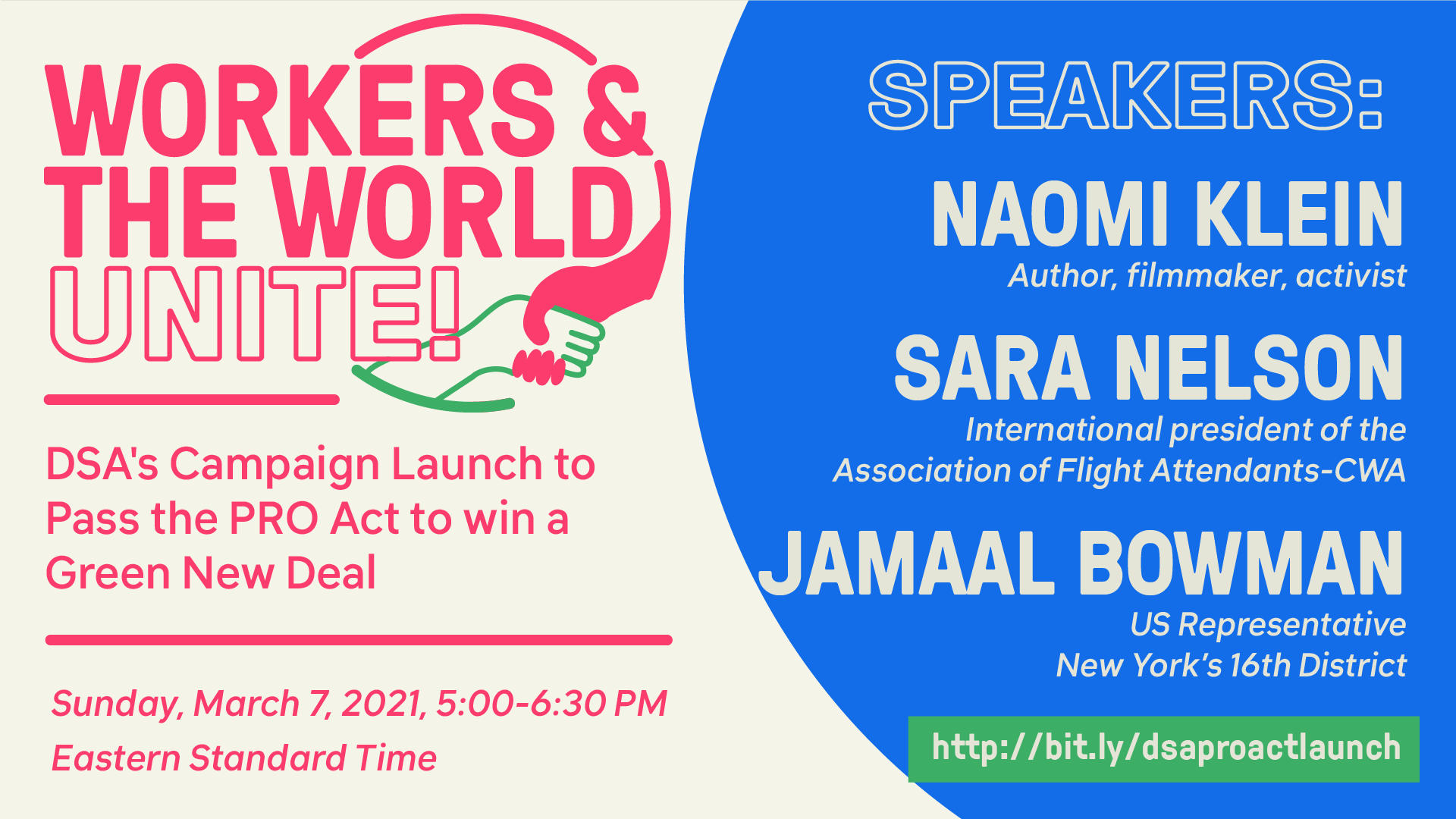 Pass the PRO Act campaign launch!