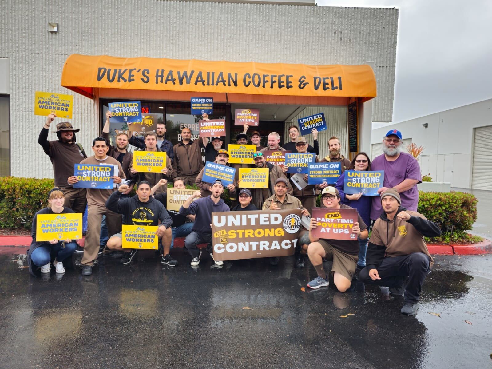 Standing in Solidarity with UPS Teamsters